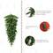 Glitzhome® 36" Pre-Lit Greenery Christmas Teardrop with LED Lights & Timer